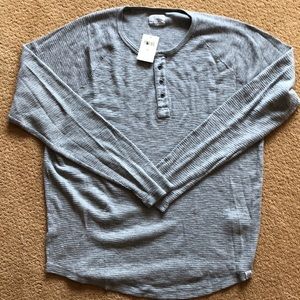 Men’s long-sleeved Henley